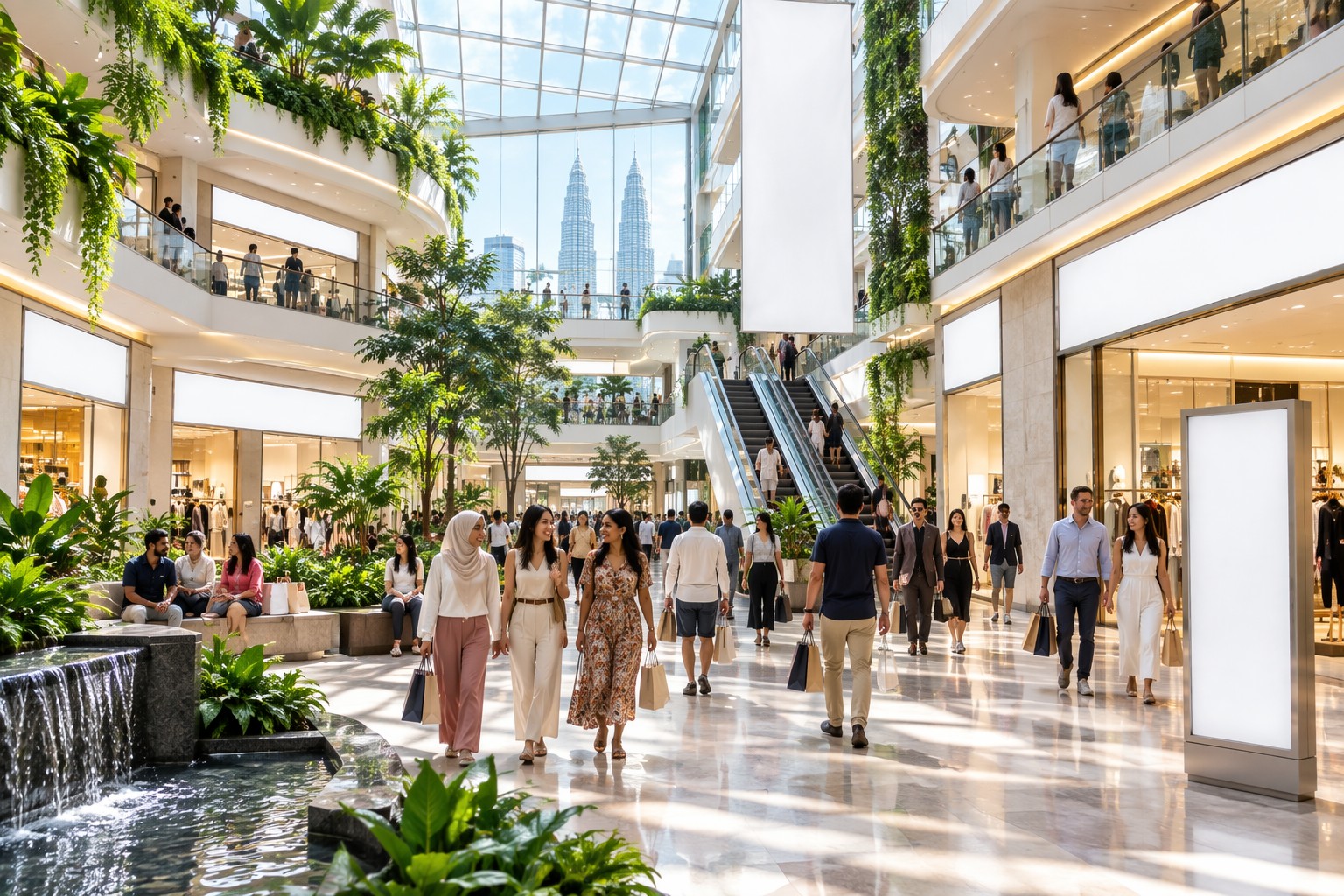 Kuala Lumpur retail and consumer commerce activity in Malaysia